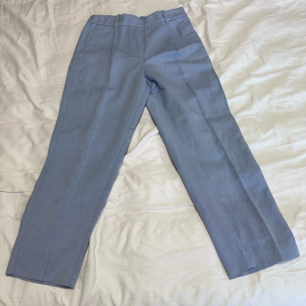 Reiss Shae Taper Linen Blend Dress Pants Size 8